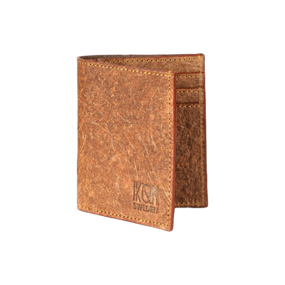 Cutch Brown vegan wallet