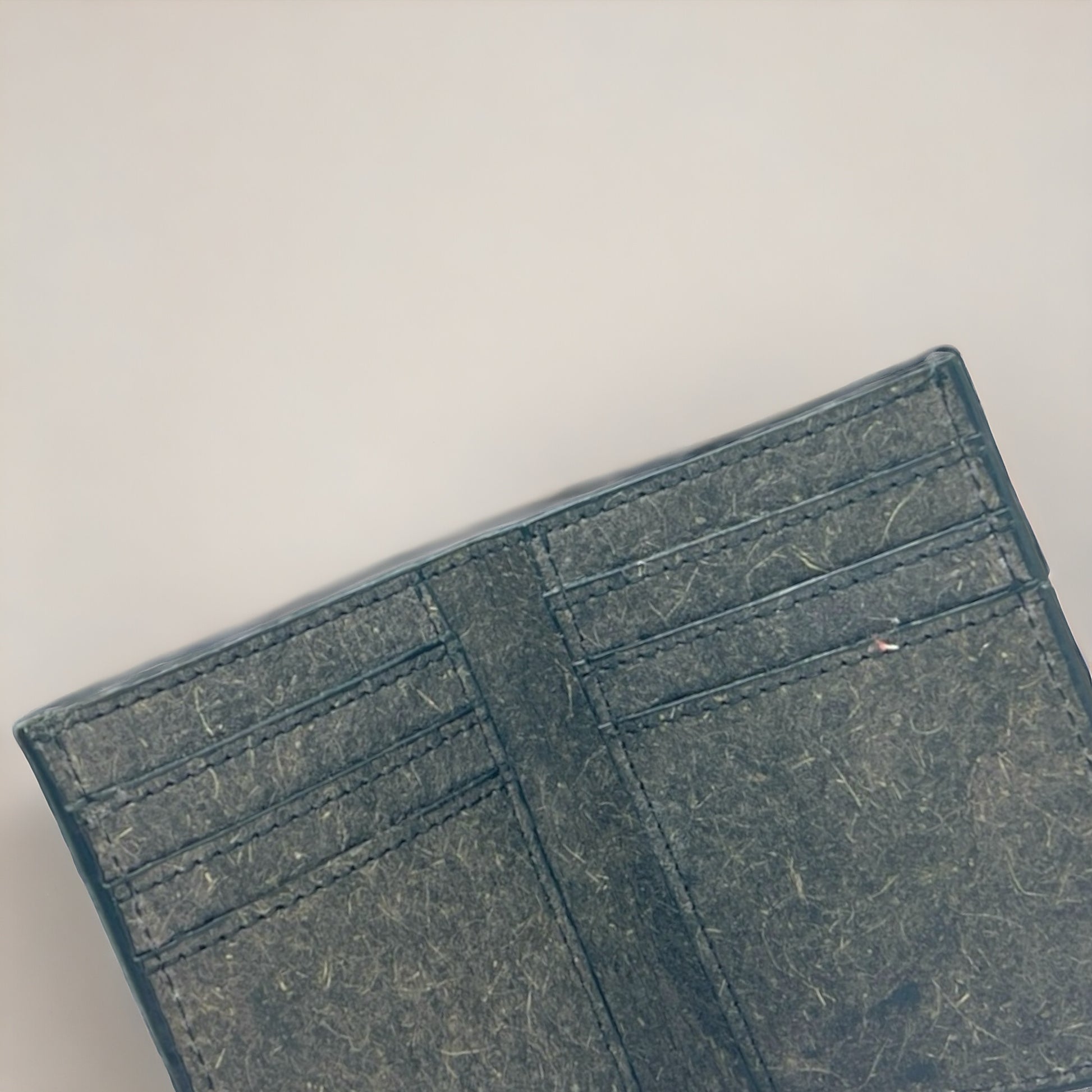 Ash Gray vegan wallet