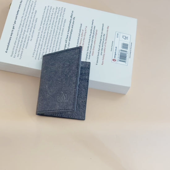 Ash Gray vegan wallet