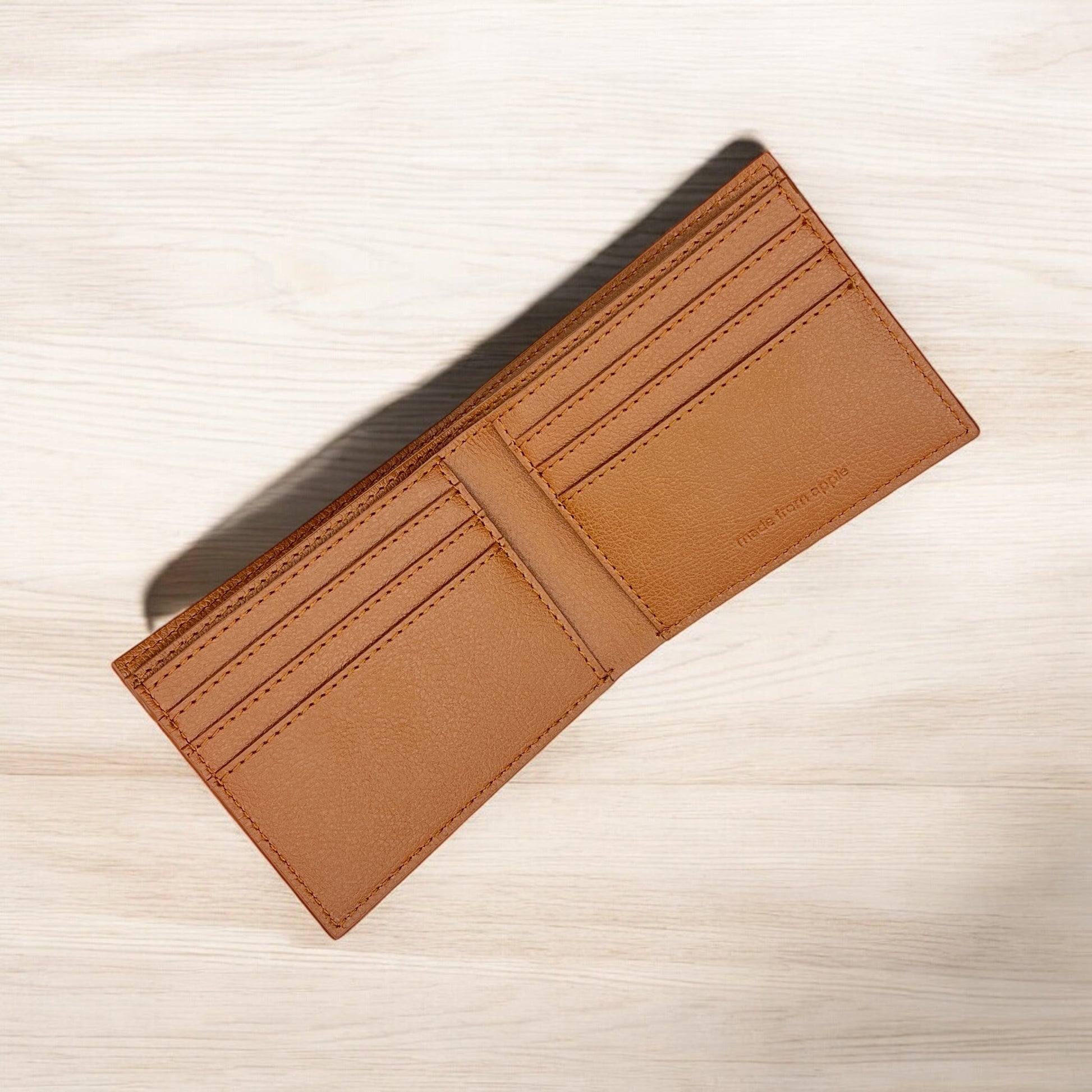 Vegan Men Wallet Brown